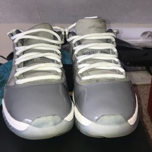 Cool gray Jordan 11 lows